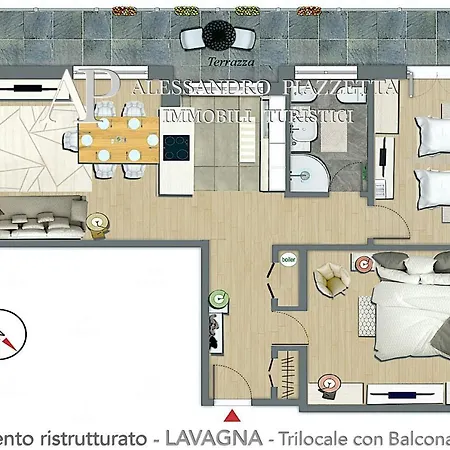 Ale Charme Il Comfort Al Mare Апартаменты *